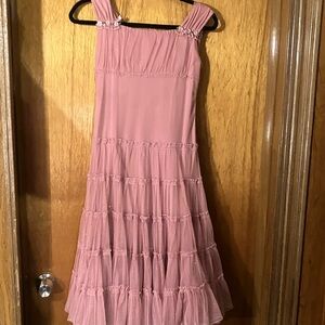 Girls dressy dress with vintage look